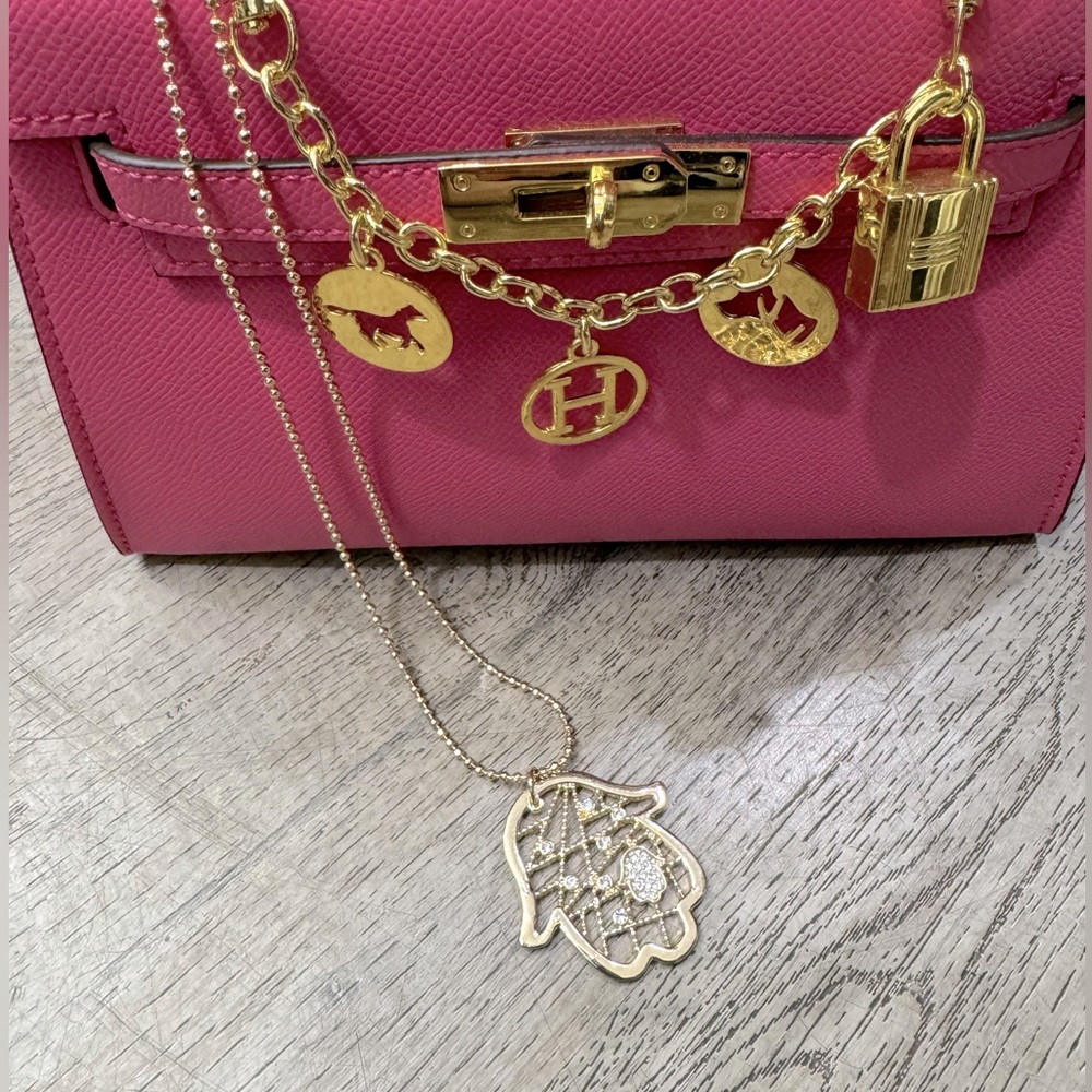 Beautiful From Paris Long Hamsa 🪬 Necklace